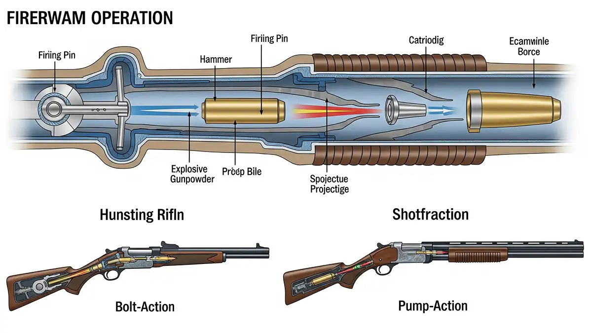 Permiso de Armas: Funcionamiento de Armas de Fuego 2025