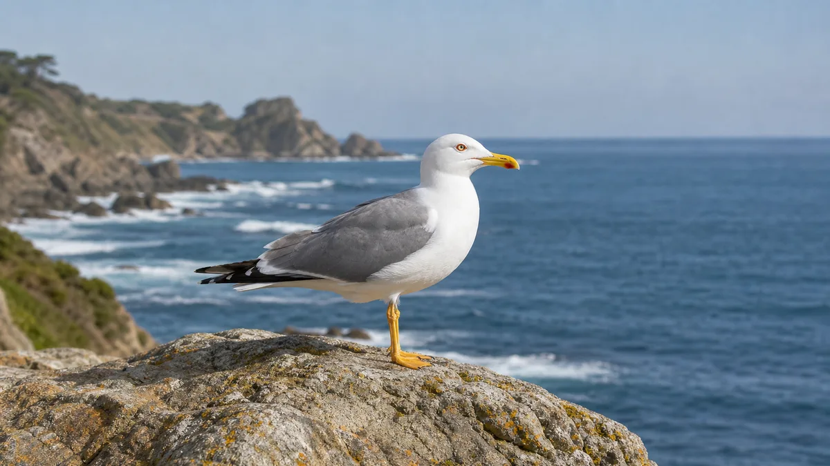 Gaviota patiamarilla - identificación y gestión