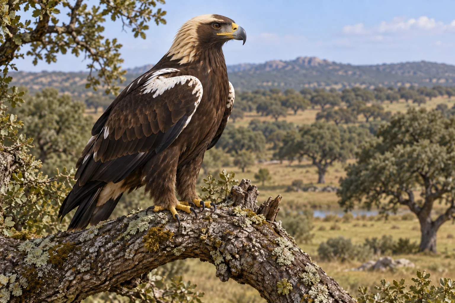 Águila imperial ibérica - identificación y conservación